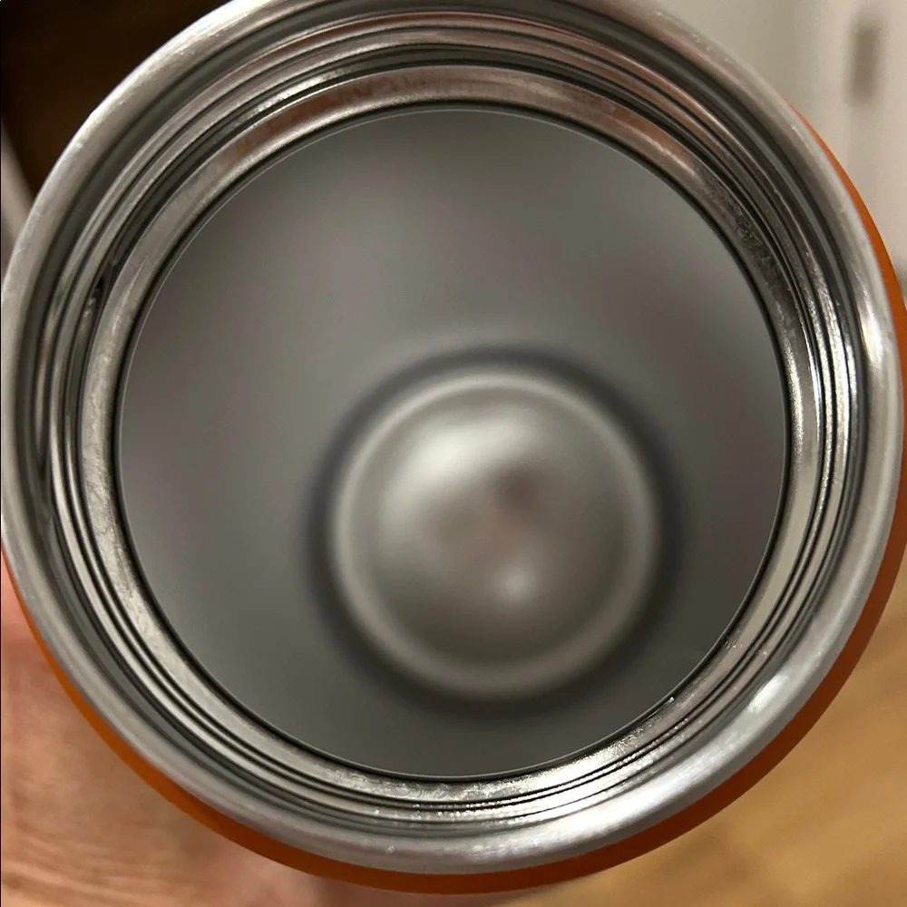 Yeti Orange Insulated Bottle with Black Lid - Picture 3 of 5